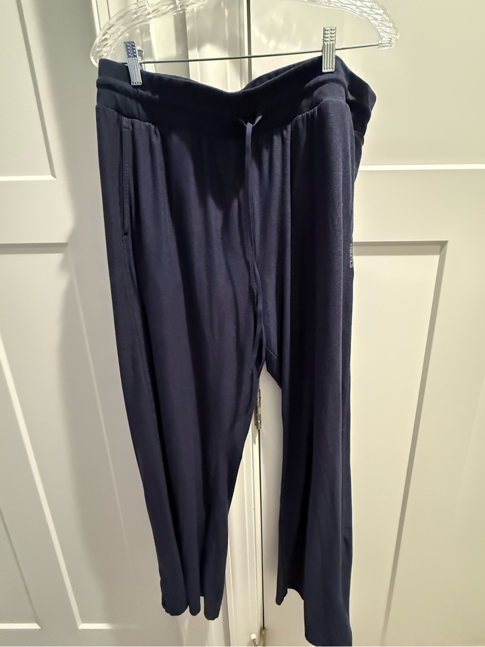 Fabletics XXL Cloud Jersey Wide Leg Pants Navy